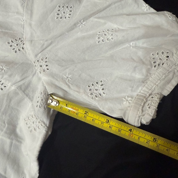 Gap Puff Sleeve Eyelet Blouse - Picture 15 of 16